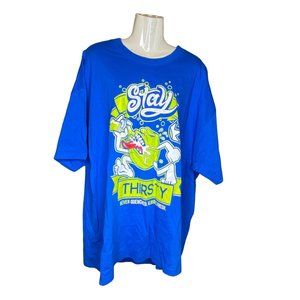 The Freshnes Stay Thirsty Floss Daily Suckas 2XL T-shirt  READ